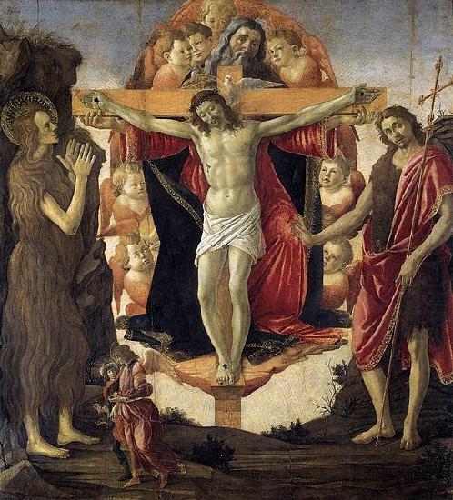 Sandro Botticelli Holy Trinity china oil painting image